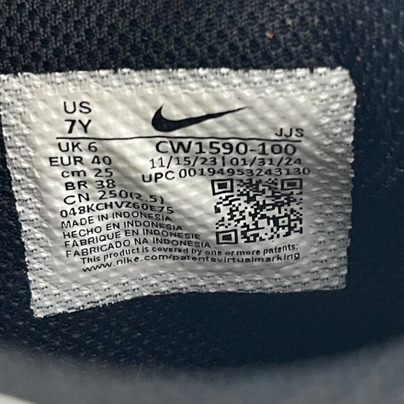 Nike Dunk Low Retro Panda CW1590-100 Men’s Size 7 Black White – No Box - Picture 9 of 11